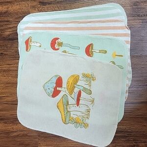 Washable cloth paper towels 9 total in set
